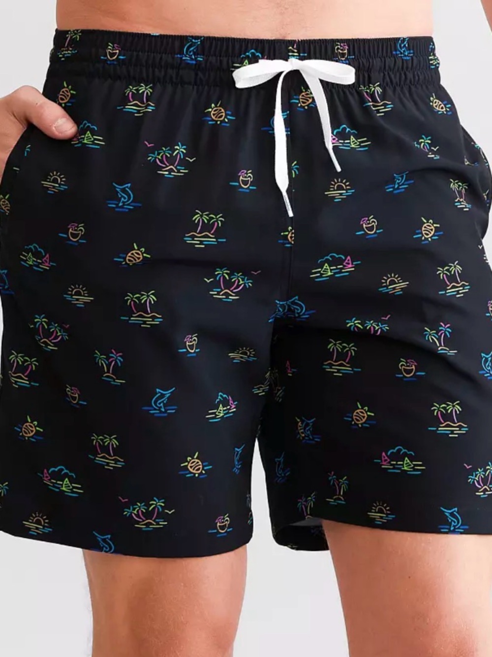Chubbies The Beach Classic Swim Trunks Shorts Size Large